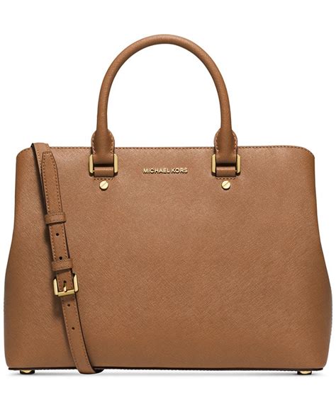 macys michael kors savannah satchel